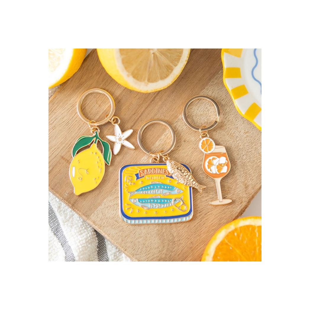 Spritz Cocktail Keyring