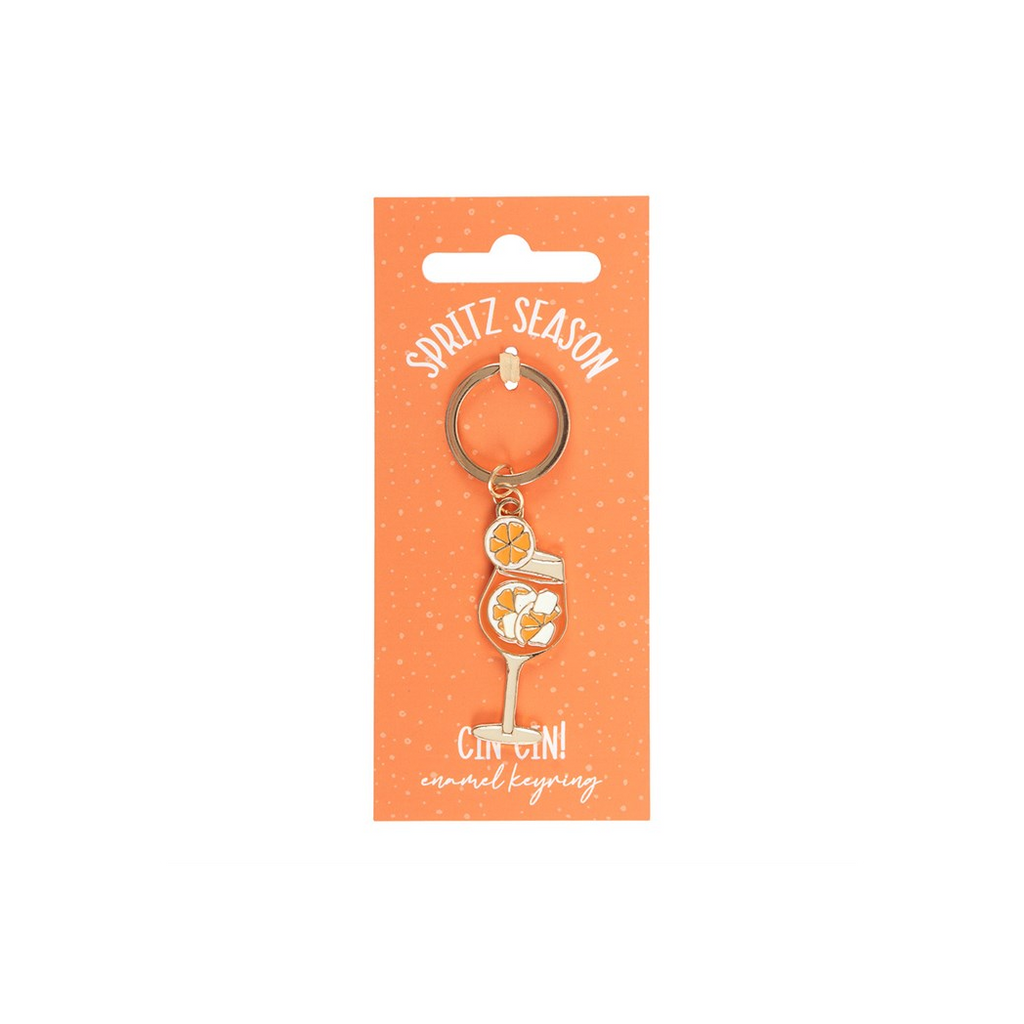 Spritz Cocktail Keyring