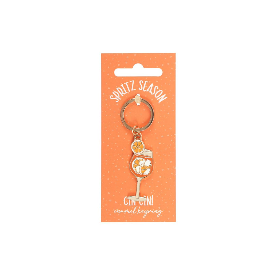 Spritz Cocktail Keyring