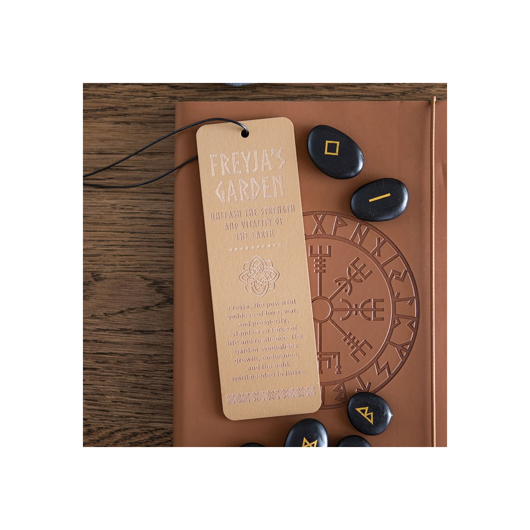 Freyja's Garden Wooden Bookmark