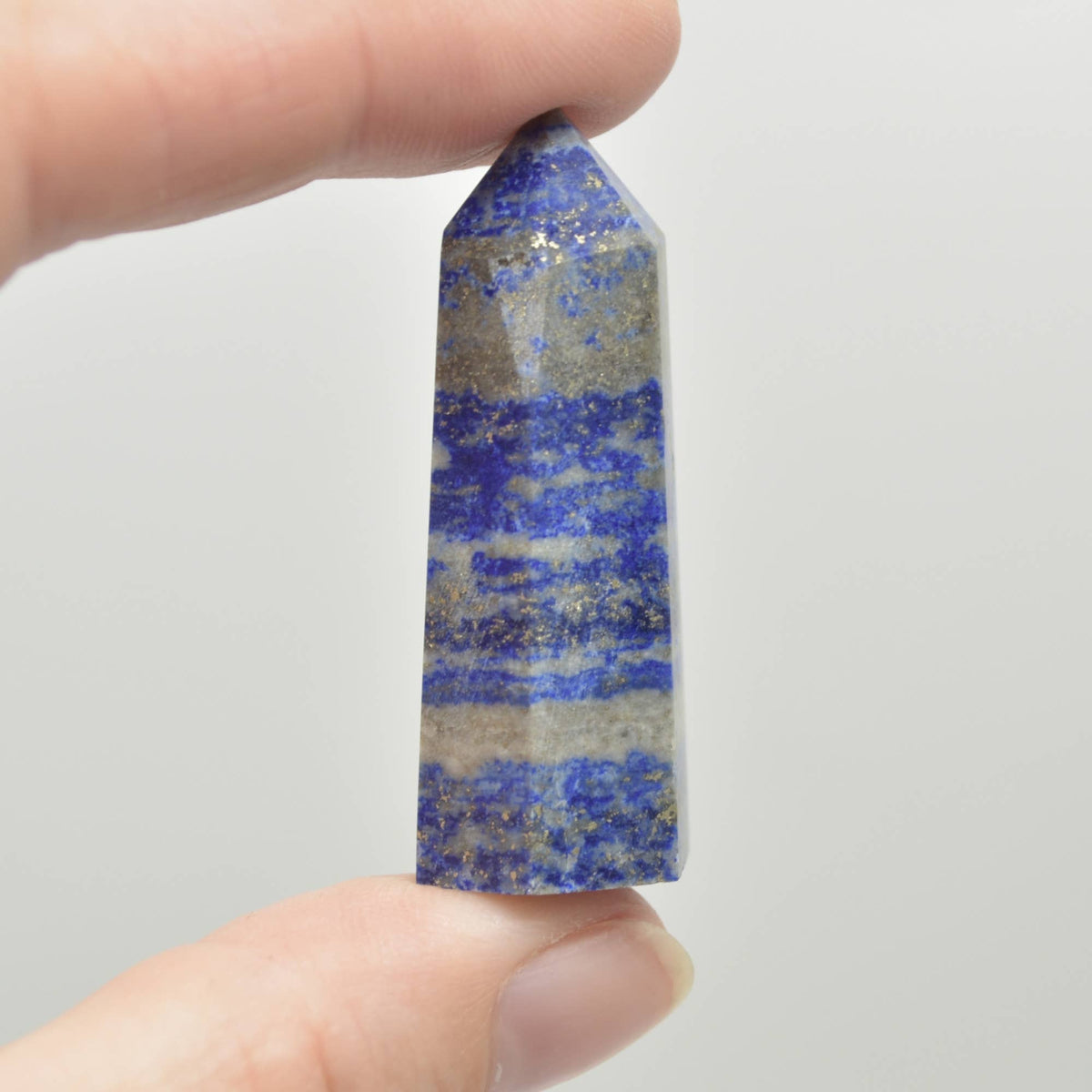 Lapis Lazuli Crystal Point, Tower, Wand