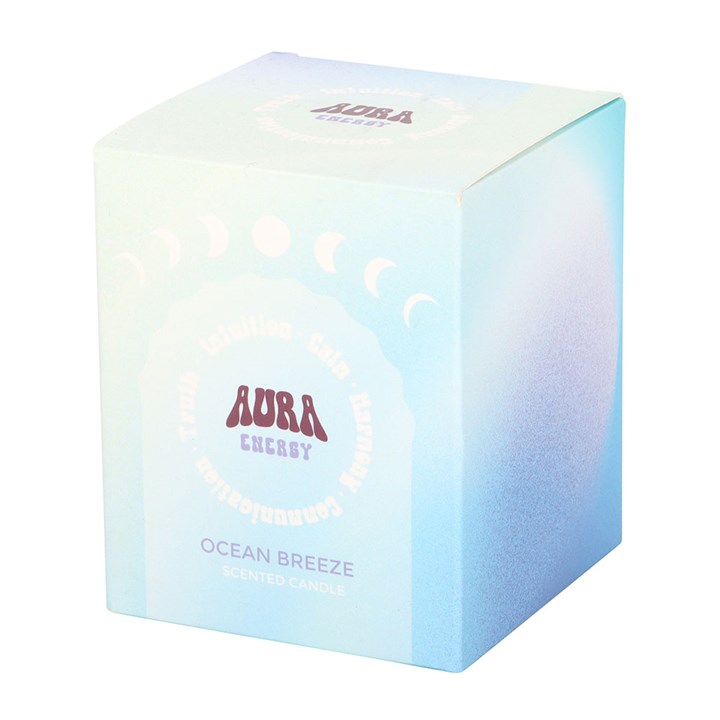 Aura Energy Ocean Breeze Iridescent Candle