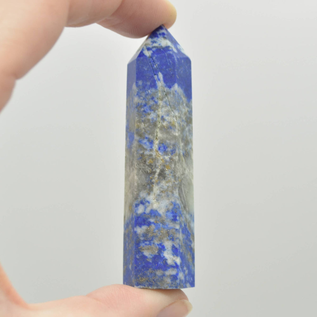Lapis Lazuli Crystal Point, Tower, Wand