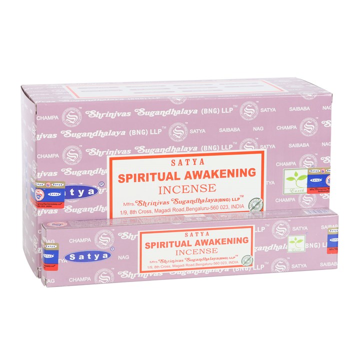 Box of 12 Packs of Spiritual Awakening Sticks by Satya