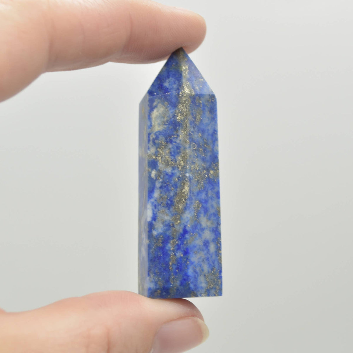 Lapis Lazuli Crystal Point, Tower, Wand